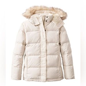L.L. Bean Women's Ultrawarm Jacket - Ivory White - Small Regular
